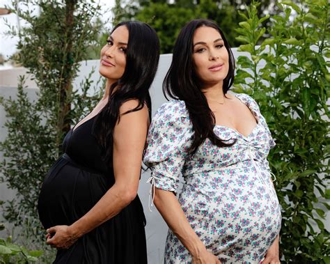 Pregnant Nikki Bella and Brie Bella Pose Nude Ahead of ...